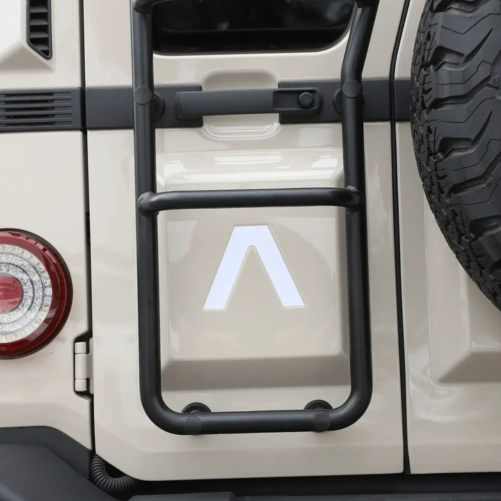 Emergency Reflective Lambda Rear Tailgate Overlay - 2024+ Grenadier