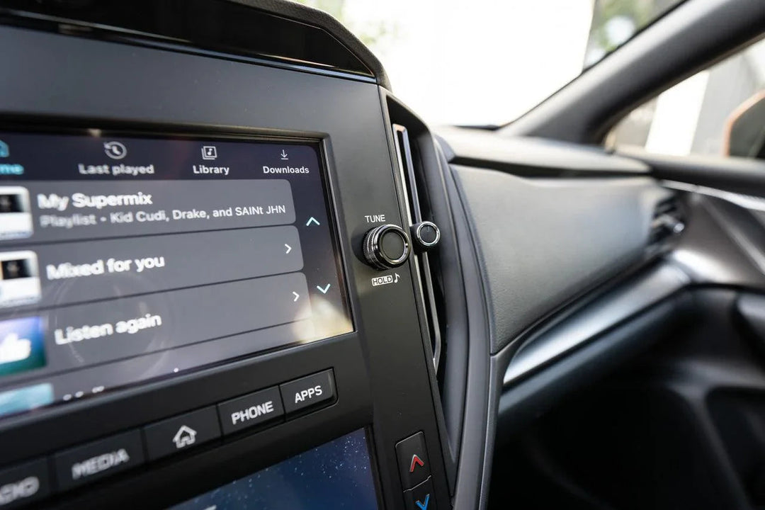 SFB CNC Radio Knobs fits 2022+ Subaru WRX