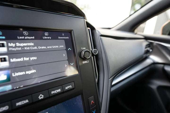 SFB CNC Radio Knobs fits 2022+ Subaru WRX