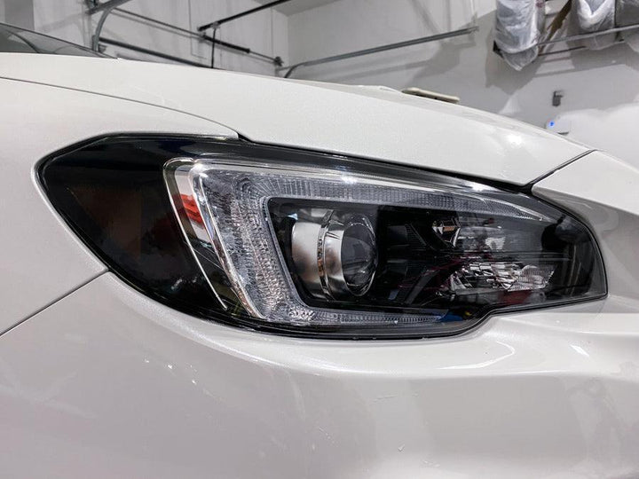 Smoked or Black Out Headlight Overlays V2 - 2015-2021 WRX / STI