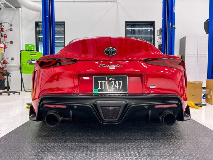 Smoked or Red Aftermarket F1 Overlay - 2020+ Supra