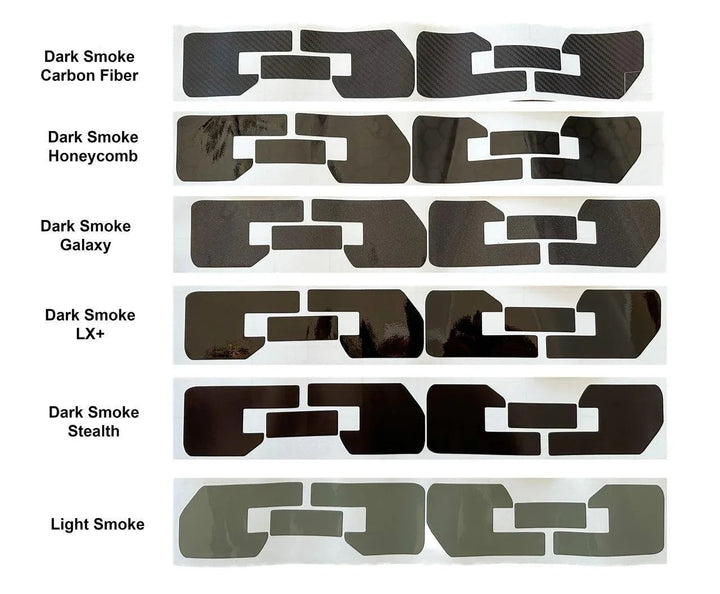 Smoked Sidemarker Overlays (Front Only) - 2016-2023 Tacoma