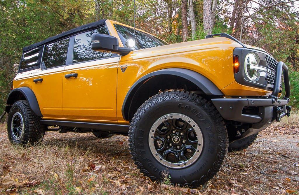 Smoked Sidemarker Overlays (Front Only) - 2021+ Bronco (ALL)