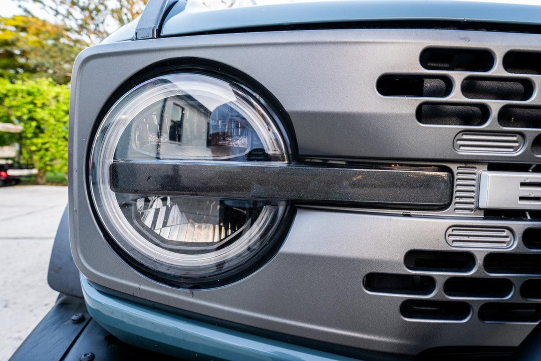 Smoked Signature DRL Bar Overlays - 2021+ Bronco (Signature Headlights)