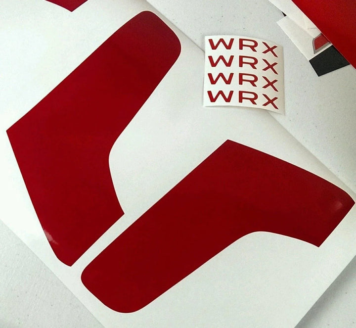 Smoked Tail Light Overlays (Dark, Light, Red, or Yellow) for 2015-2020 Subaru WRX / STI