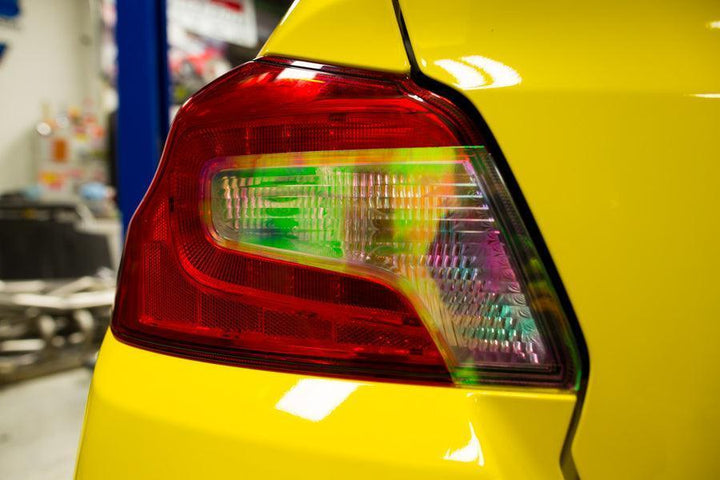 Smoked Tail Light Overlays (Dark, Light, Red, or Yellow) for 2015-2020 Subaru WRX / STI