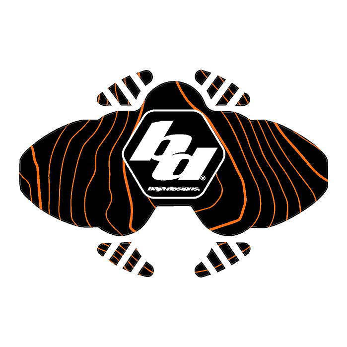 Baja Designs LP4 Topographic Light Cover Overlays  - Universal