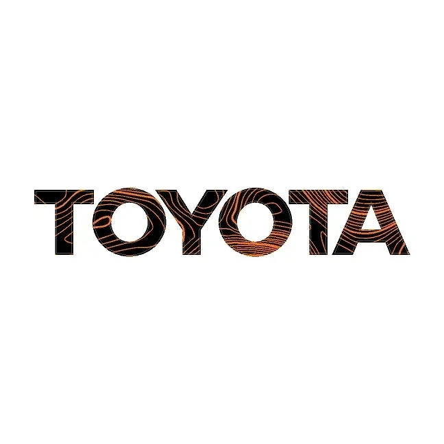 TOYOTA Topographic Rear Liftgate Emblem Inlays - 2025+ 4Runner