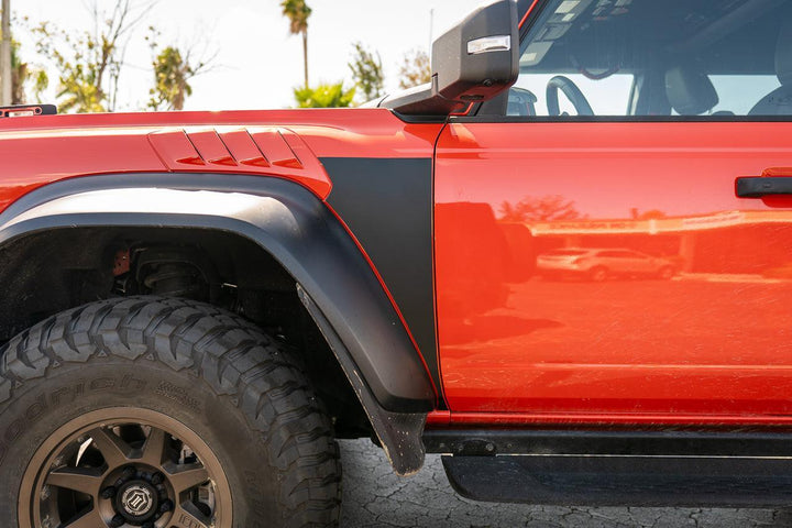 Solid Fender Overlays - 2022+ Bronco Raptor