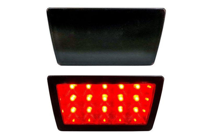 Special Edition Dark Smoke Stealth F1 / Rear Fog Light Overlay fits 2015-2022 Subaru WRX / STI