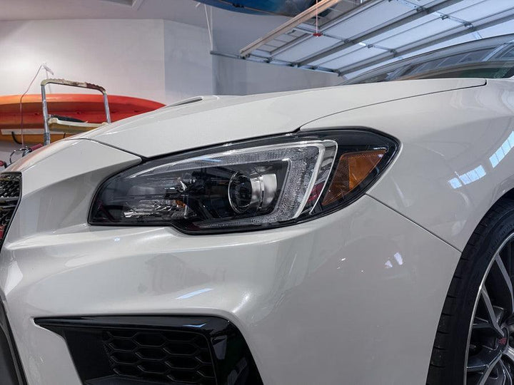 Special Edition Dark Smoke Stealth Headlight Overlays - 2015-2020 WRX / STI