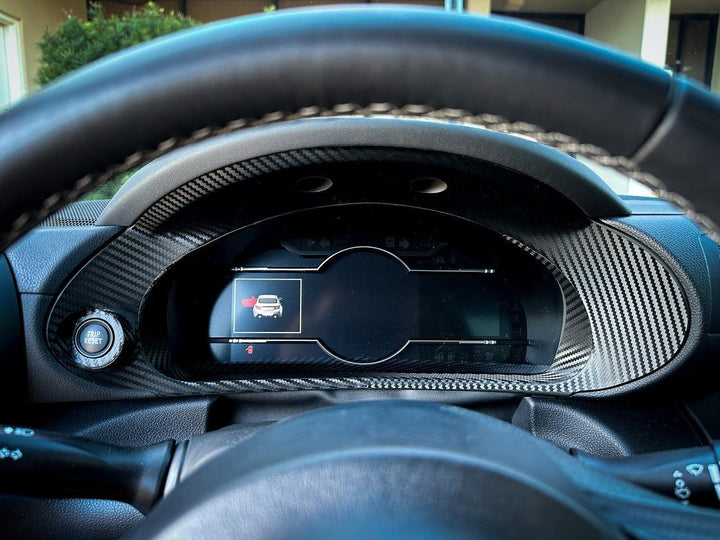 Speedometer Cluster 3D Carbon Overlay (5 Pieces) - 2022+ BRZ / GR86