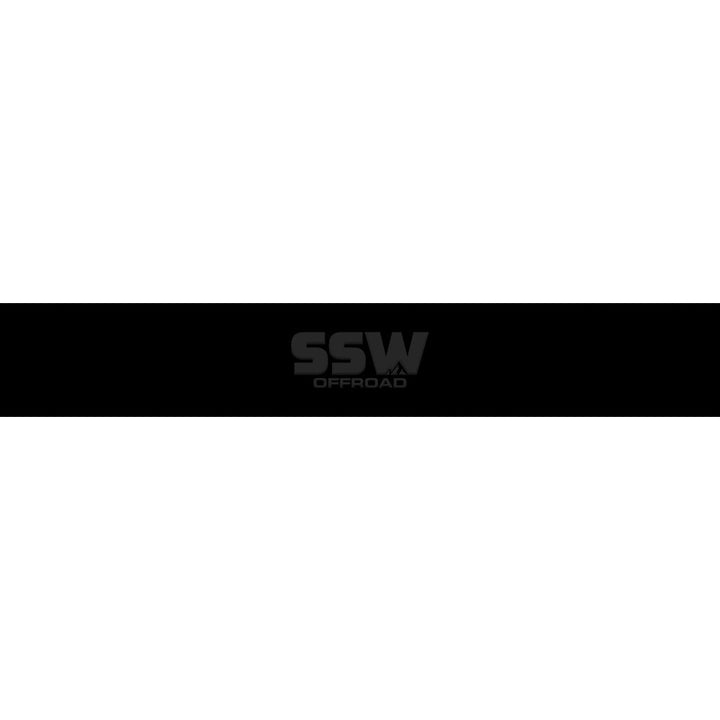 SSW Windshield Banner (Stealth Black)