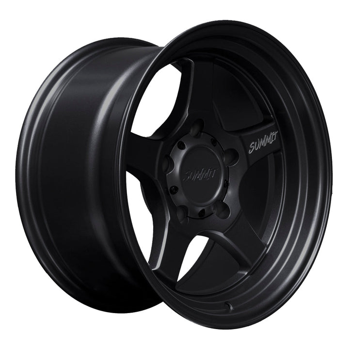 Stryker / Matte Black / 17x9.0 +0 (5 Lug)