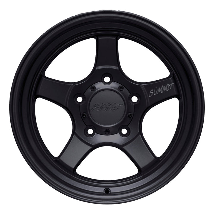 Stryker / Matte Black / 17x9.0 +0 (5 Lug)