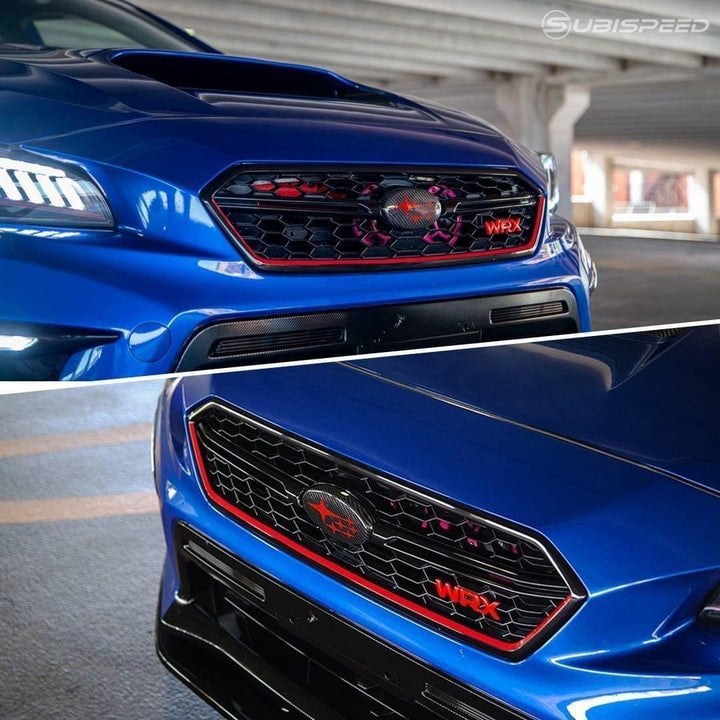 Subaru WRX STI S208 Type RA Style Grille Pinstripe - 2018-2021 WRX / STI