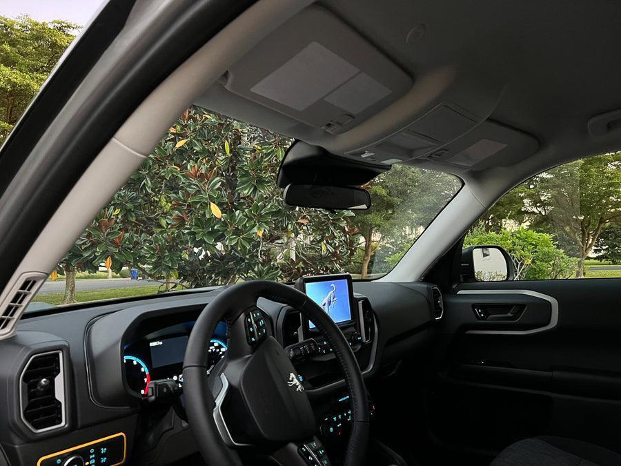 Sun Visor Warning Overlays - 2021+ Bronco Sport