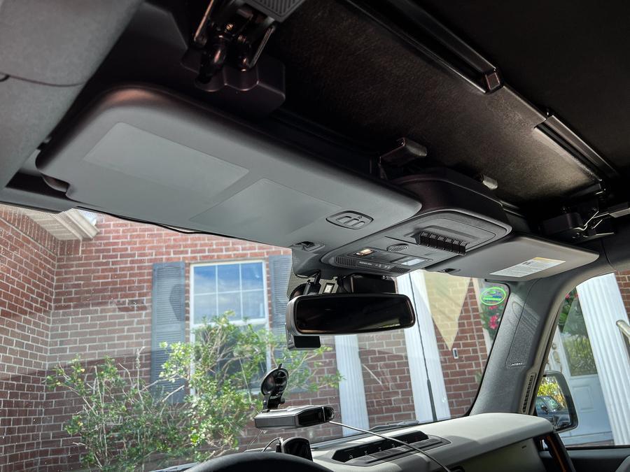 Sun Visor Warning Overlays - 2021+ Bronco Sport
