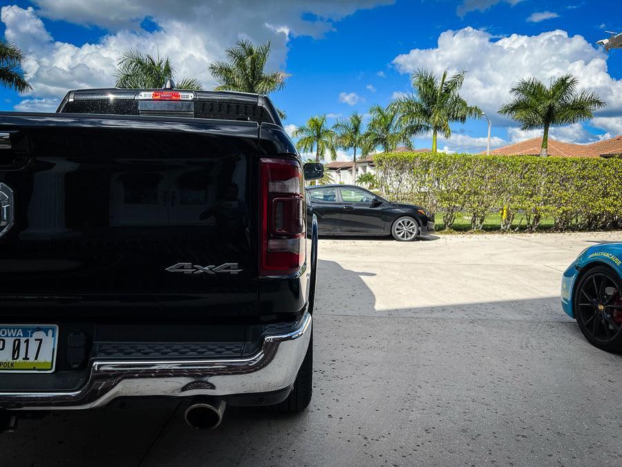 Tail Light Overlays - 2019-2022 RAM 1500 (w/ Blind Spot and Cross Path Detection)