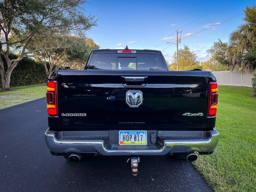 Tail Light Overlays - 2019-2022 RAM 1500 (w/ Blind Spot and Cross Path Detection)