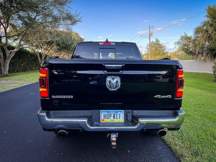 Tail Light Overlays - 2019-2022 RAM 1500 (w/ Blind Spot and Cross Path Detection)
