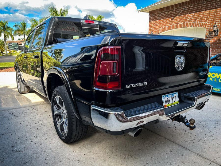 Tail Light Overlays - 2019-2022 RAM 1500 (w/ Blind Spot and Cross Path Detection)