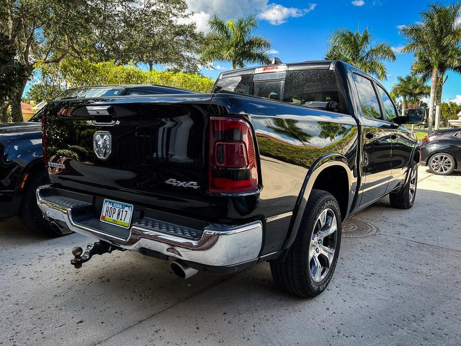 Tail Light Overlays - 2019-2022 RAM 1500 (w/ Blind Spot and Cross Path Detection)