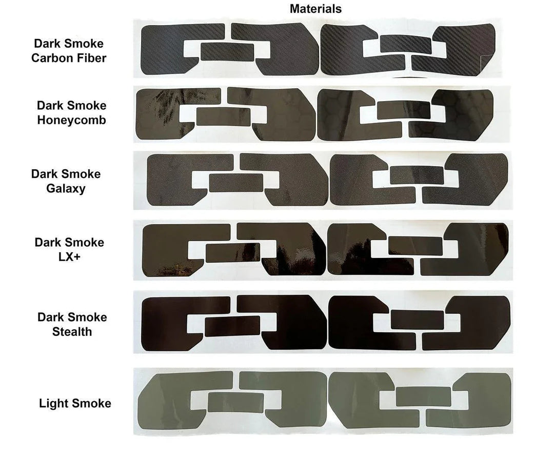 Tail Light Overlays - 2022+ Civic Hatchback