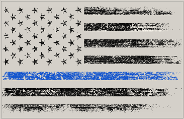 Sun Visor Airbag Label Distressed American Flag Overlays - 2016-2023 Tacoma