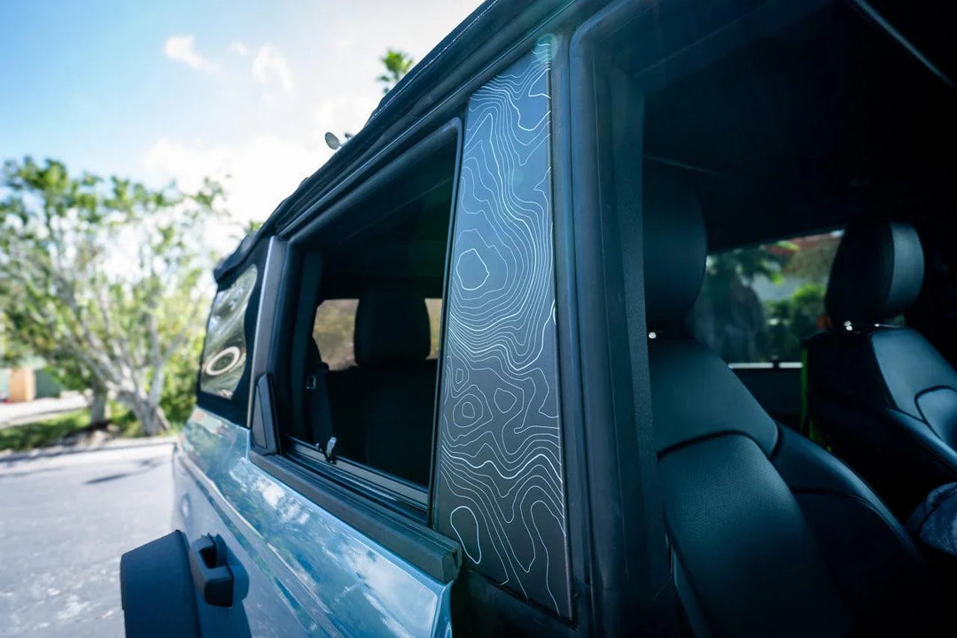 Topo B Pillar Protection Kit (Printed Series) - 2021+ Bronco