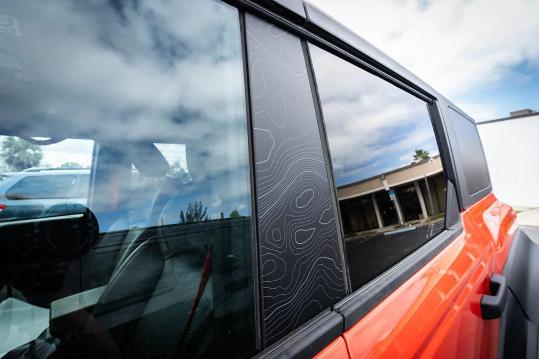 Topo B Pillar Protection Kit (Printed Series) - 2021+ Bronco