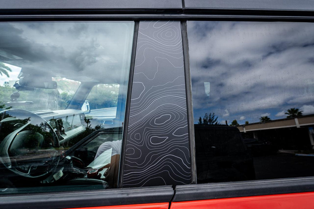 Topo B Pillar Protection Kit (Printed Series) - 2021+ Bronco