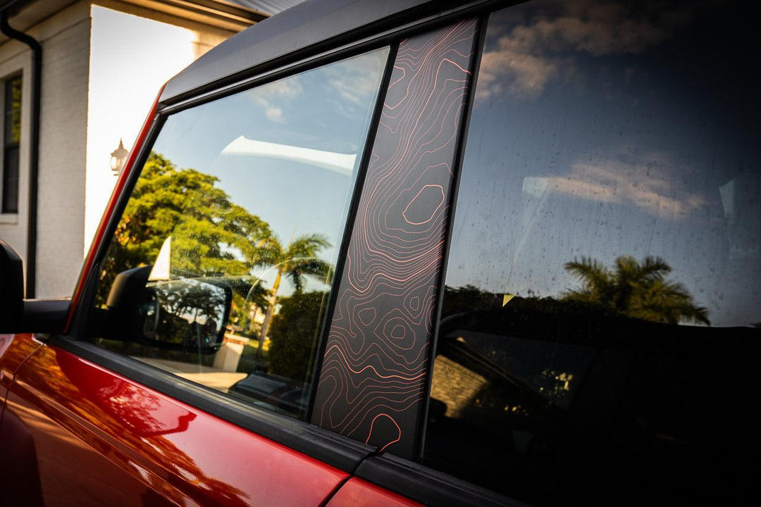 Topo B Pillar Protection Kit (Printed Series) - 2021+ Bronco