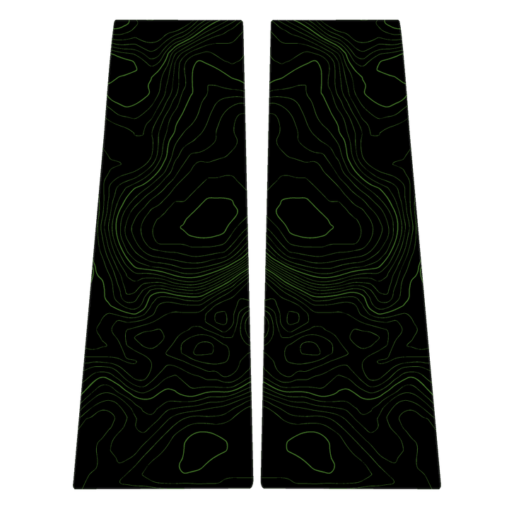 Topographic B Pillar Overlays - 2024+ Ranger