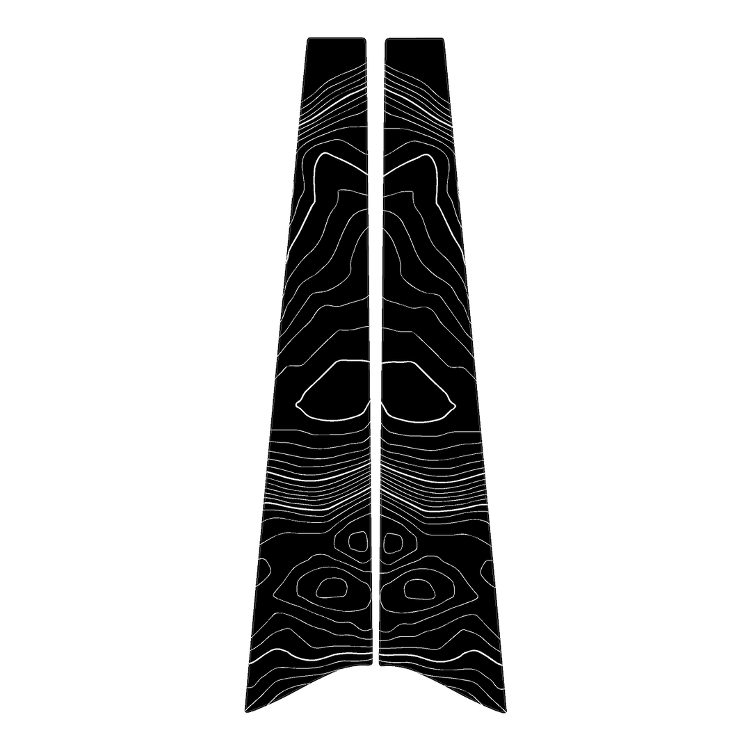 Topo B Pillar Protection Kit (Printed Series) - 2021+ Bronco