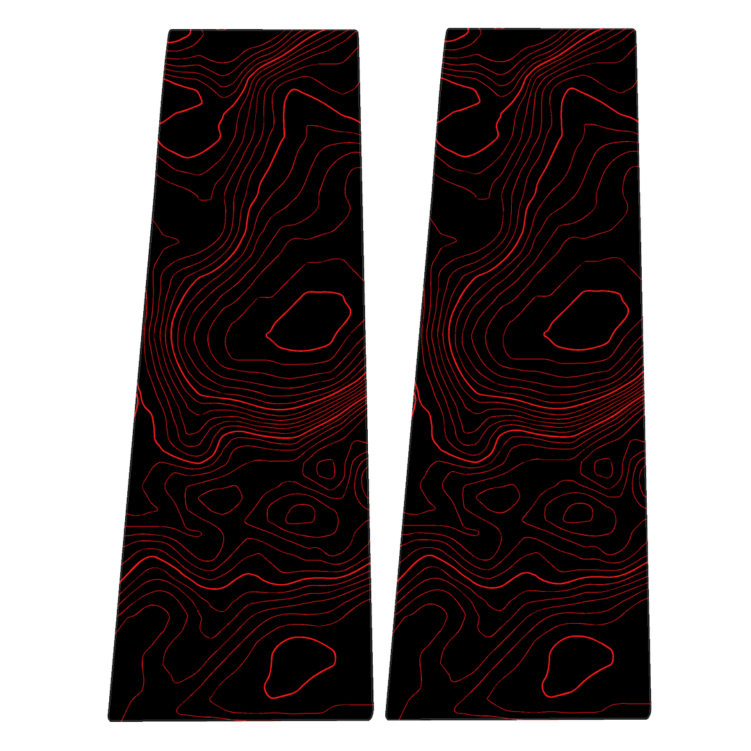 Topo B Pillar Protection Kit (Printed Series) - 2021+ Bronco