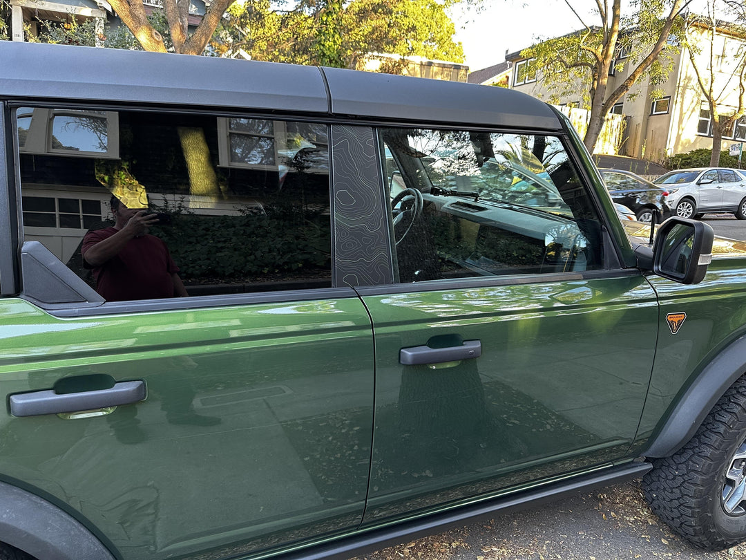 Topo B Pillar Protection Kit (Printed Series) - 2021+ Bronco