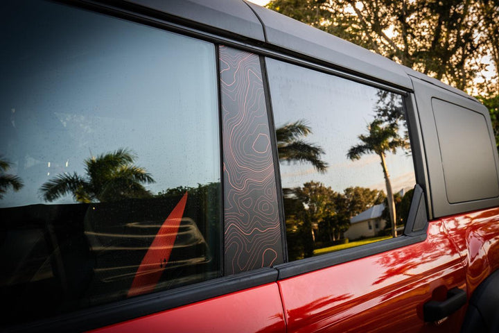 Topo B Pillar Protection Kit (Printed Series) - 2021+ Bronco