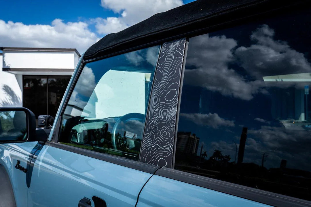 Topo B Pillar Protection Kit (Printed Series) - 2021+ Bronco