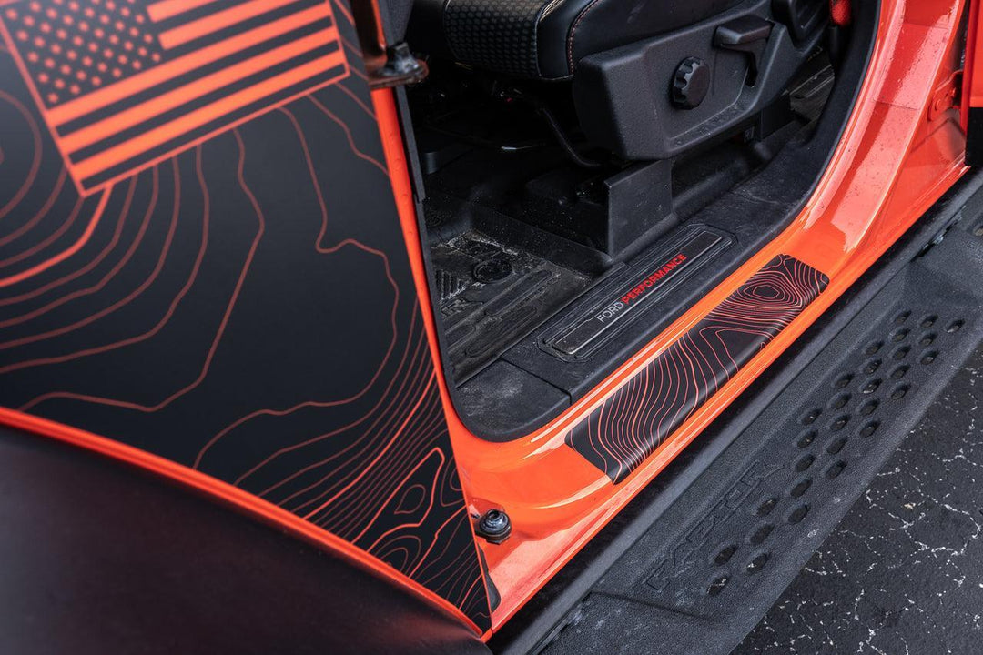 Topo Door Sill Protectors - 2021+ Bronco 2/4 Door