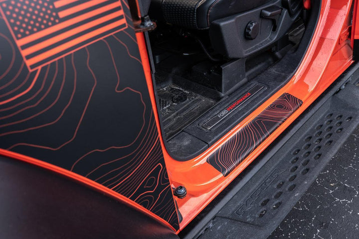 Topo Door Sill Protectors - 2021+ Bronco 2/4 Door