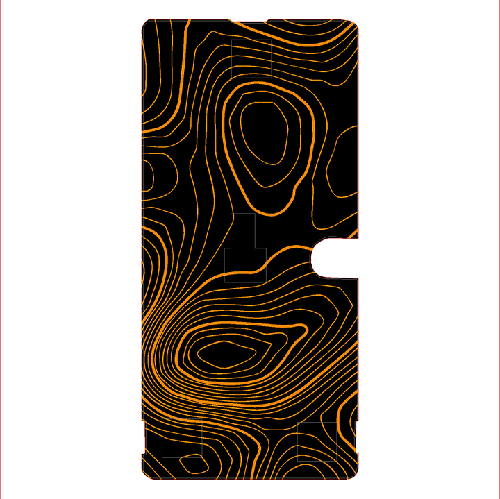 Topo Fuse Box Cover Overlay - 2021+ Bronco / 2024+ Ranger