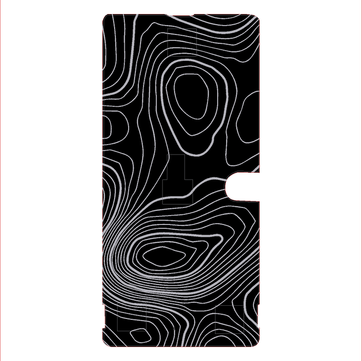 Topo Fuse Box Cover Overlay - 2021+ Bronco / 2024+ Ranger