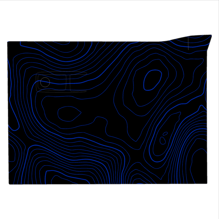 Topo Glovebox Overlay Kit (Printed Series) - 2021+ Bronco