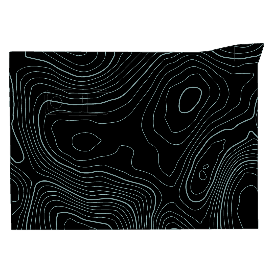 Topo Glovebox Overlay Kit (Printed Series) - 2021+ Bronco