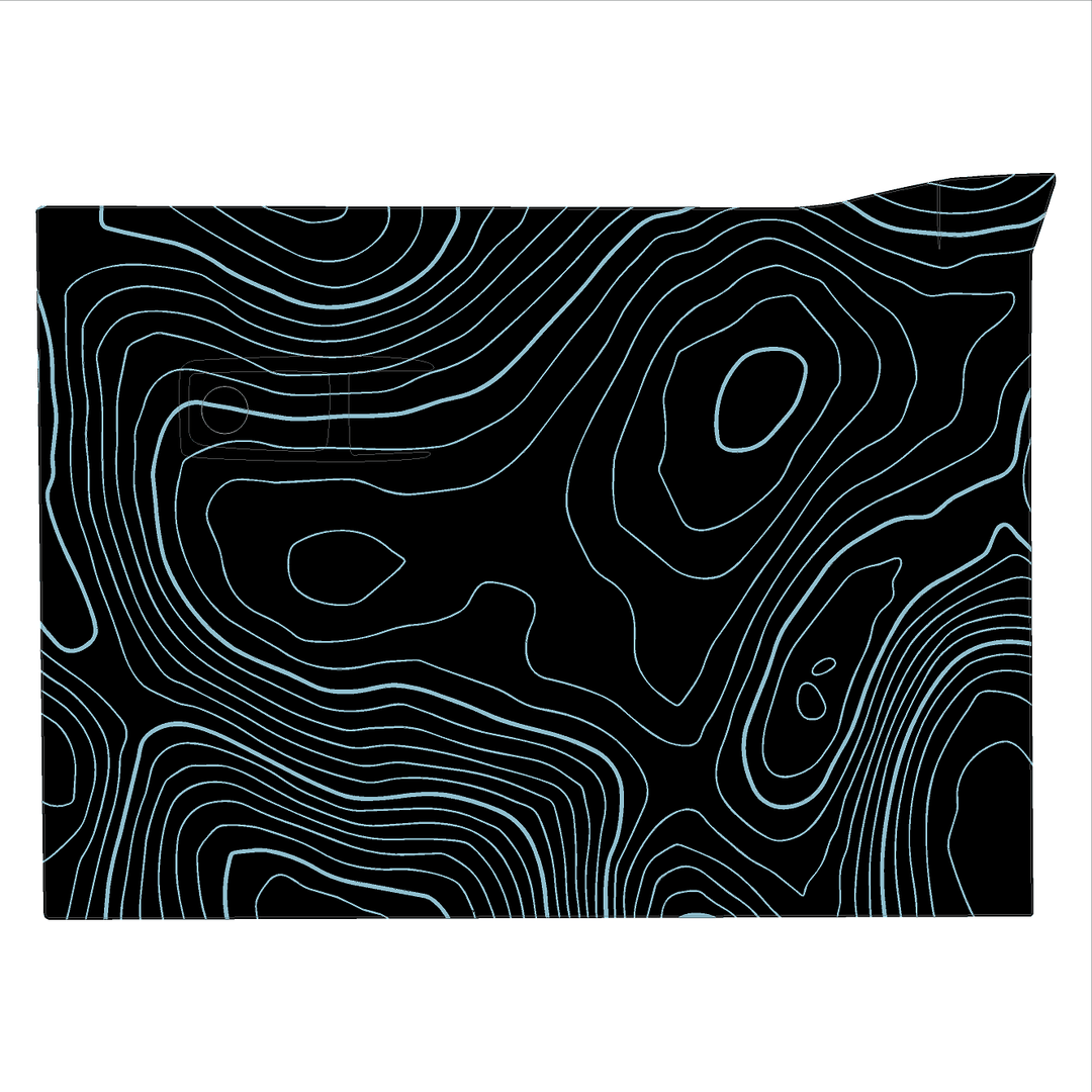 Topo Glovebox Overlay Kit (Printed Series) - 2021+ Bronco