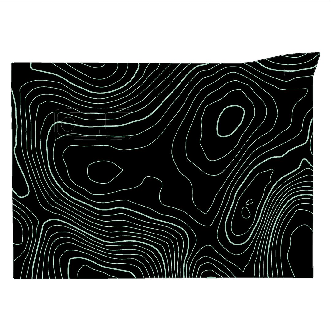 Topo Glovebox Overlay Kit (Printed Series) - 2021+ Bronco