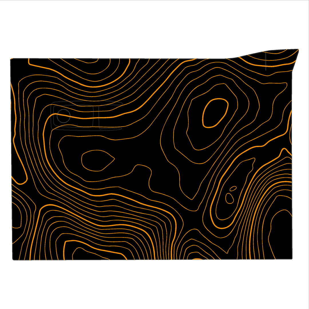 Topo Glovebox Overlay Kit (Printed Series) - 2021+ Bronco