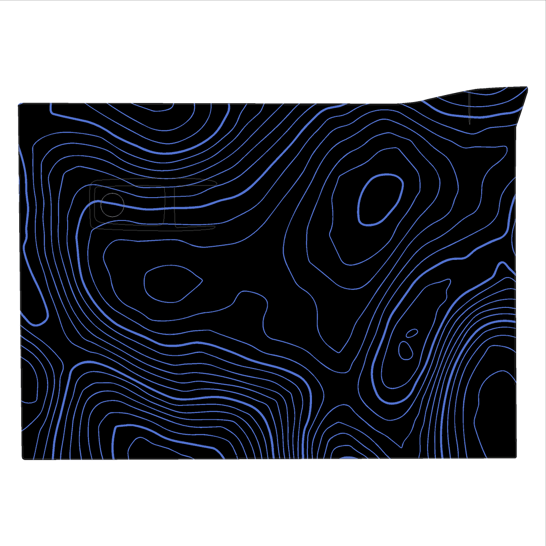 Topo Glovebox Overlay Kit (Printed Series) - 2021+ Bronco