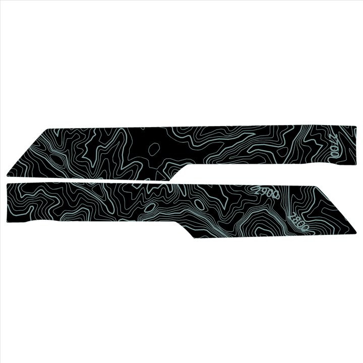 Topo Understeering Panel Overlay (Printed Series) - 2023+ Bronco (Type B)